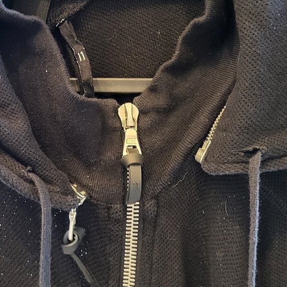 11 by Boris Bidjan Saberi men's drawstring hoodie with zipper pockets and hood - Picture 6 of 6